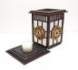 Preview: Tanno Design® Japan Kerzenhalter  Nozume mit Teelichtfunktion schwarz/gold