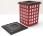 Preview: Tanno Design® Japan Kerzenhalter Aneko mit Teelichtfunktion rot
