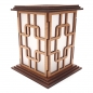 Preview: Tanno Design® Japan Kerzenhalter Emi mit Teelichtfunktion birnbaum