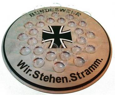 Tablett Tamilo Bundeswehr aus Holz