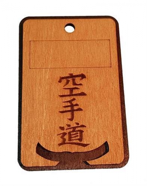 Dojo Schüler Schilder Starter Set Makoto mit Kästchen -  für 24 Schüler - Kanji Karatedo